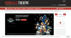 Desktop Screenshot of honolulu-theatre.com